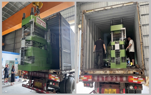 Shunhao Melamine Ware Molding Machine Shipment in September