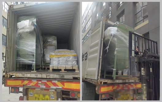 Shunhao Automatic Melamine Tableware Grinding Machine Shipment